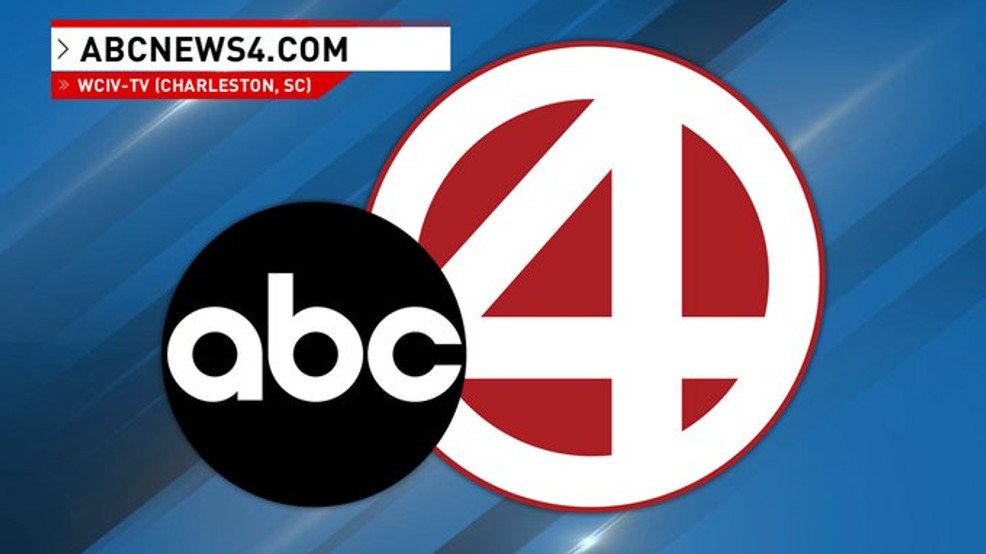 ABC News 4 logo featuring a large red number 4 inside a circle, overlaid by a black circle with the white 